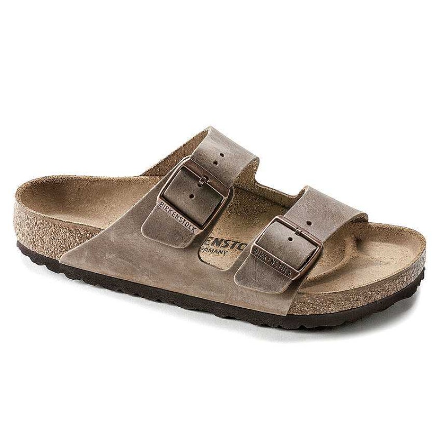 Men Birkenstock | Birkenstock Arizona - Tobacco Oiled Leather