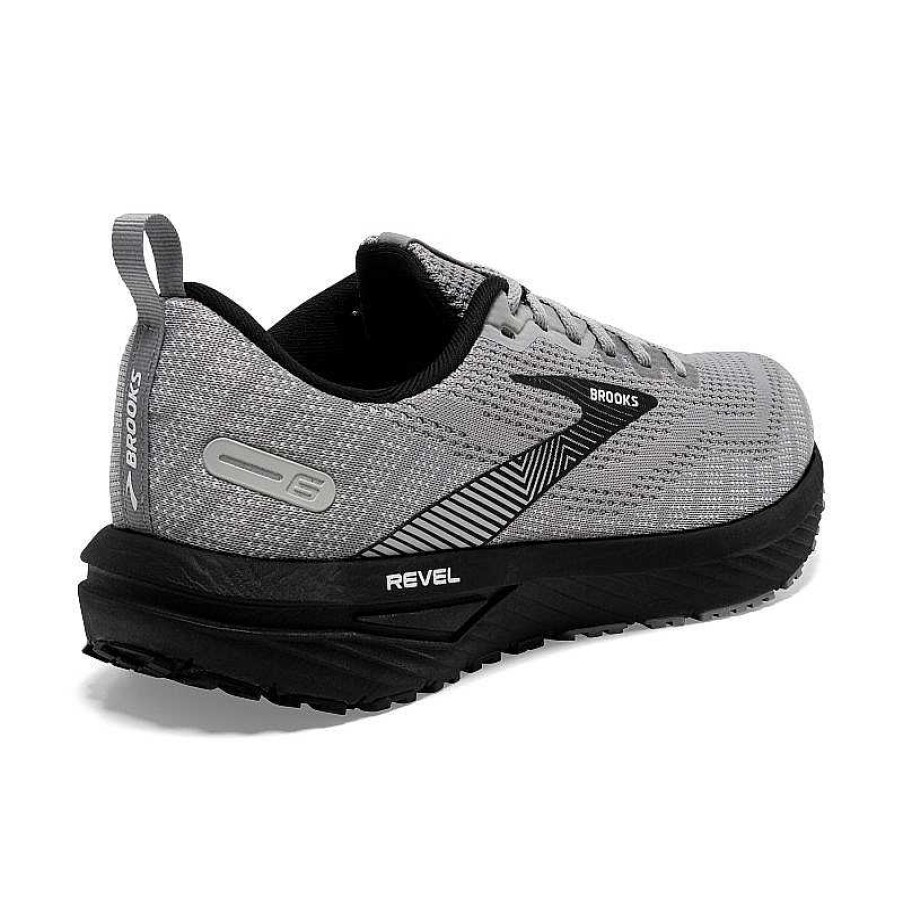 Men Brooks Running | Men'S Brooks Revel 6 - Alloy/Primer Grey/Oyster