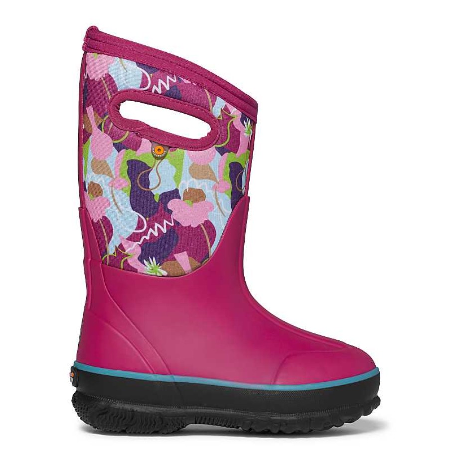 Kids Bogs | Kids' Bogs Classic Ii Joyful Sizes 1-3 - Magenta Multi