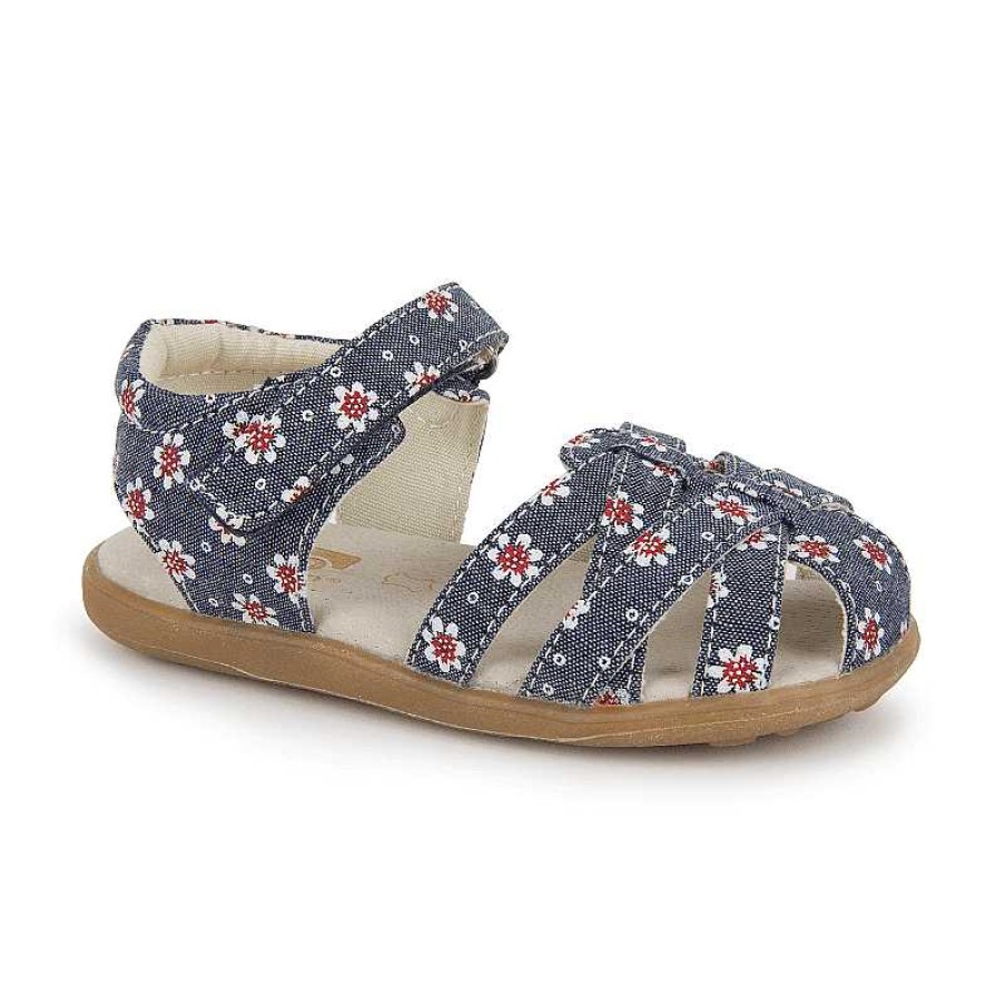 Kids See Kai Run | Kids' See Kai Run Camila Ii Size 4-12 Chambray/Flowers