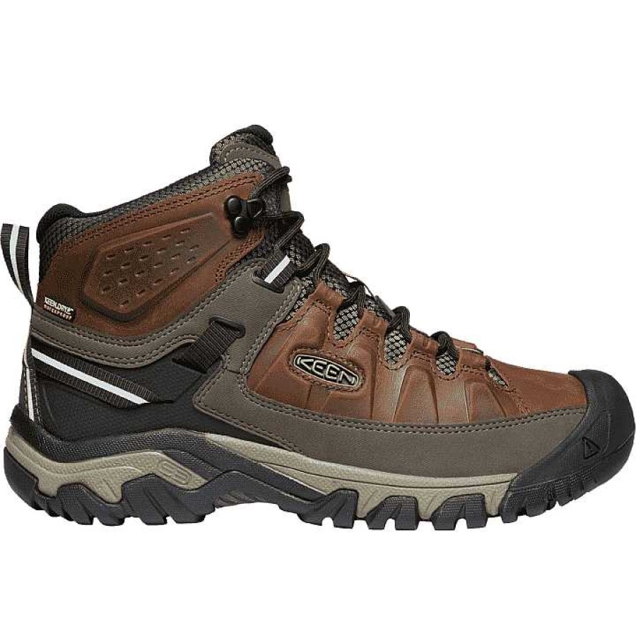 Men Keen | Men'S Keen Targhee Iii Mid Waterproof - Chestnut Mulch