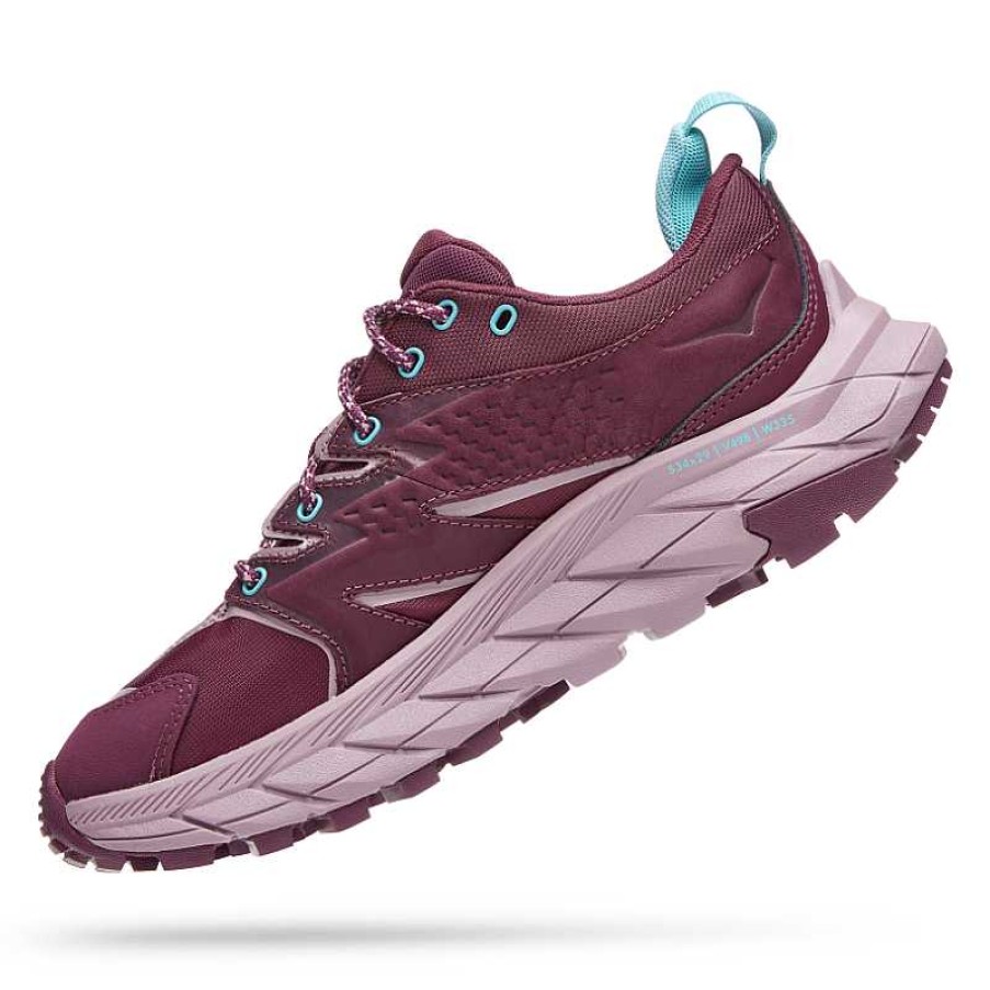 Women Hoka | Women'S Hoka Anacapa Low Gtx - Grape Wine/Elderberry