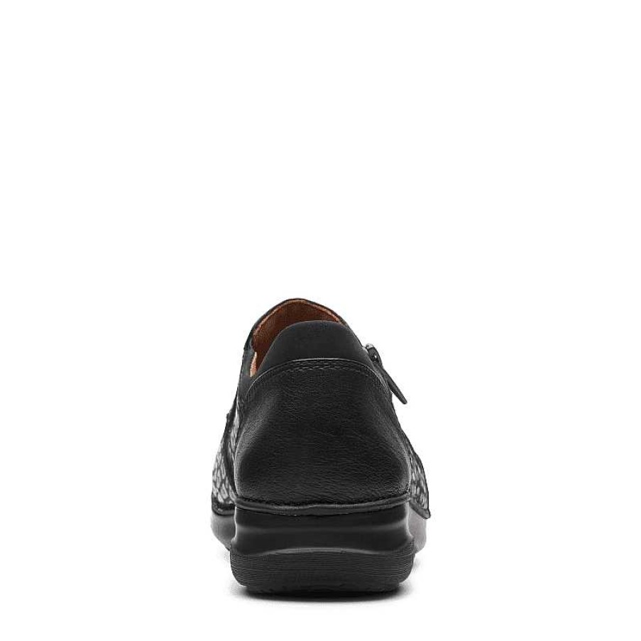 Women Clarks | Women'S Clarks Appley Zip - Black