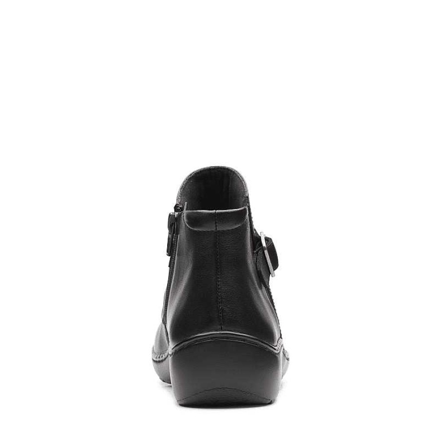 Women Clarks | Women'S Clarks Cora Ruched - Black