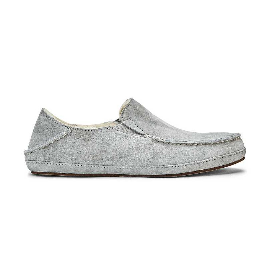 Women OluKai | Women'S Olukai Nohea Slipper - Pale Grey