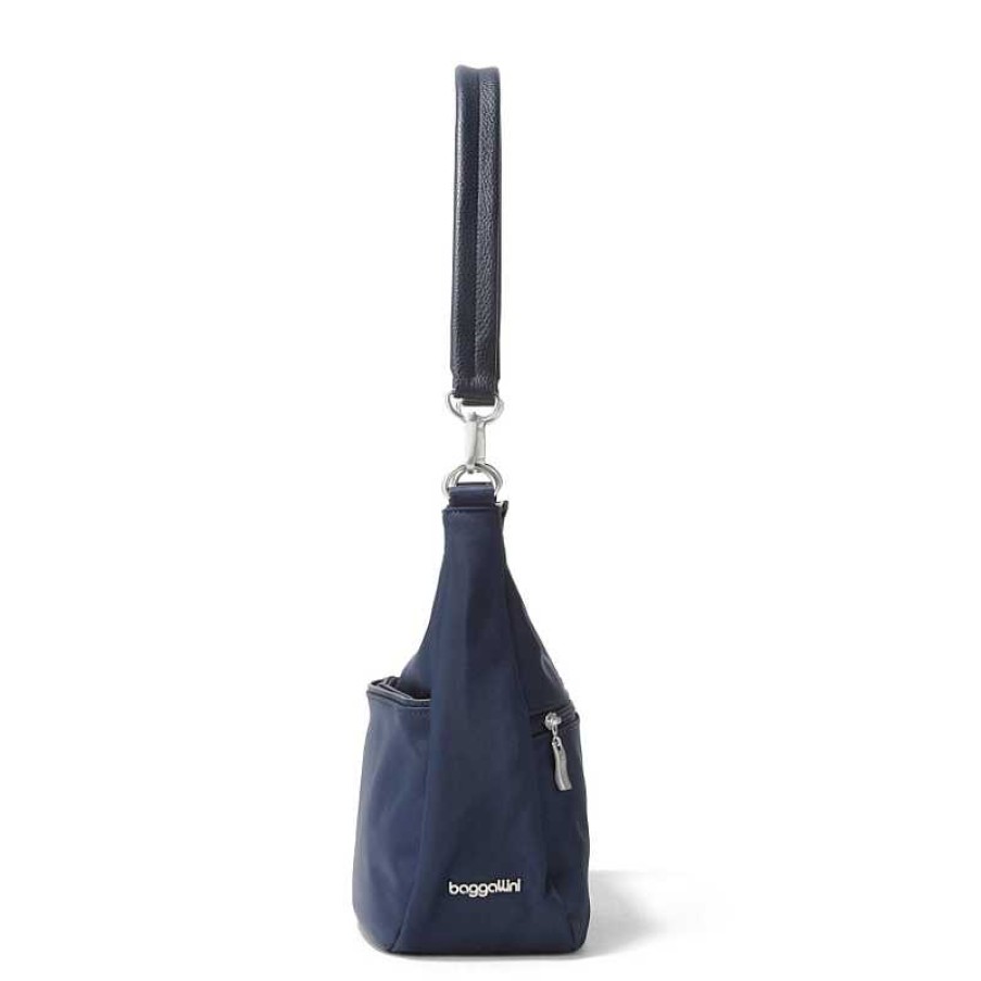 Accessories Baggallini | Baggallini Bowery Half Moon Bag French Navy