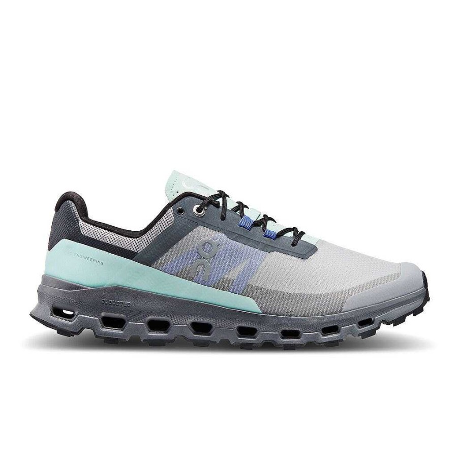 Men On Cloud | Men'S On Cloudvista Trail-Runner - Alloy/Black