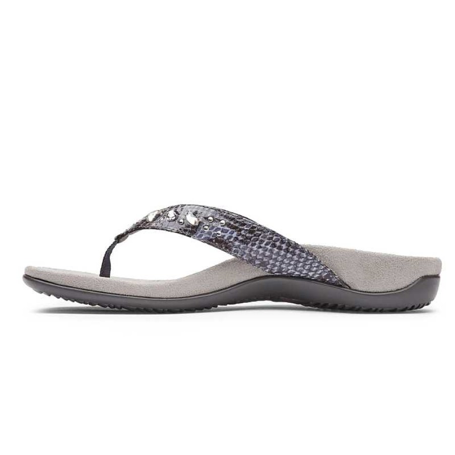 Women Vionic | Women'S Vionic Lucia Snake - Slate Grey