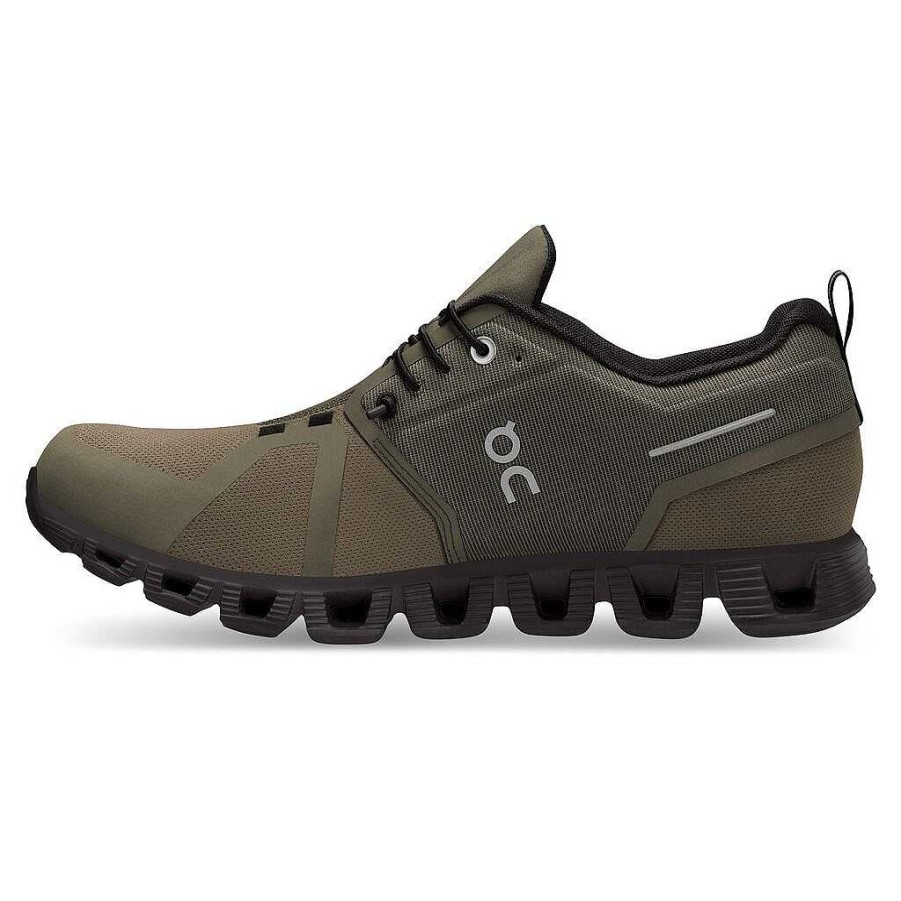 Men On Cloud | Men'S On Waterproof Cloud 5 - Olive/Black