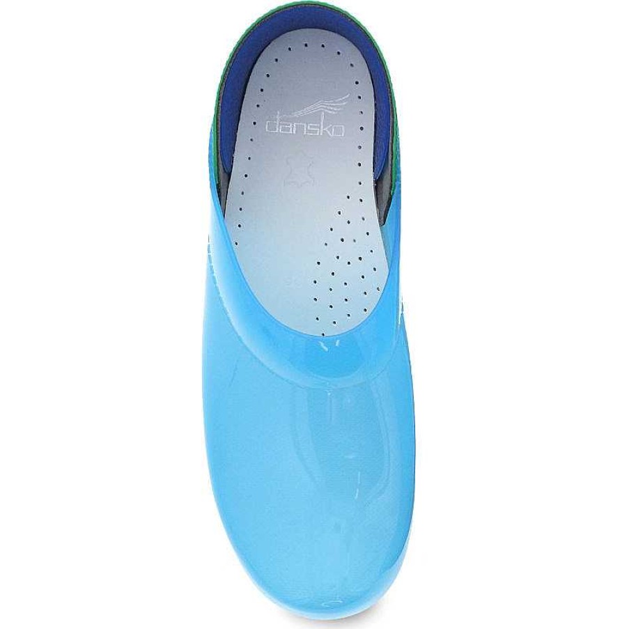 Women Dansko | Women'S Dansko Professional Blue Translucent