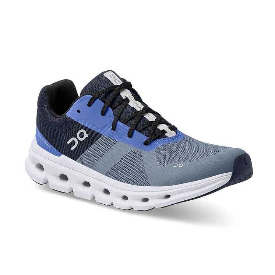 Men On Cloud | Men'S On Running Cloudrunner - Metal/Midnight