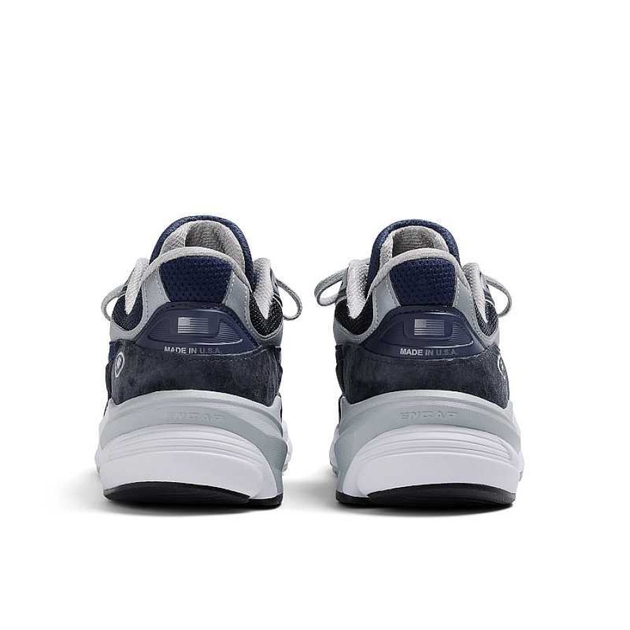 Men New Balance | Men'S New Balance M990Nv6 Navy/White