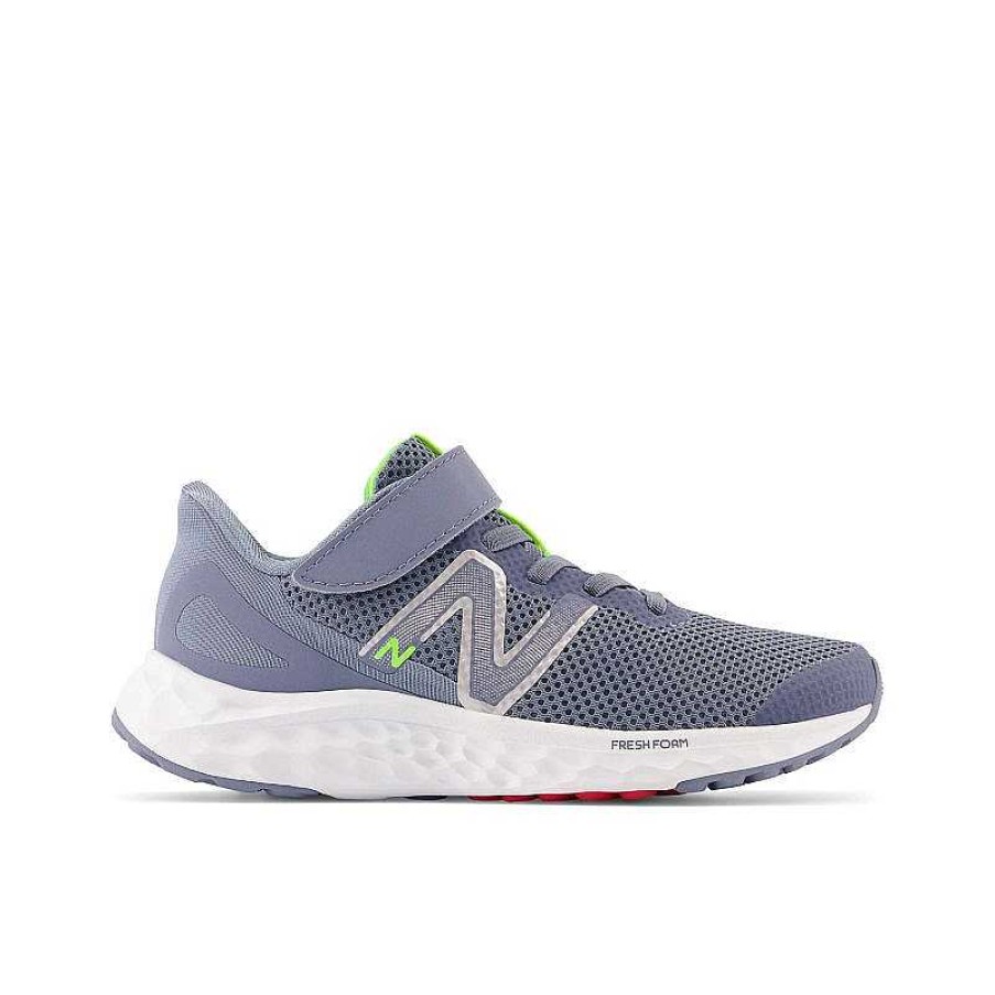 Kids New Balance | Kids' New Balance Fresh Foam Arishi V4 Sizes 10.5-3 Arctic Grey