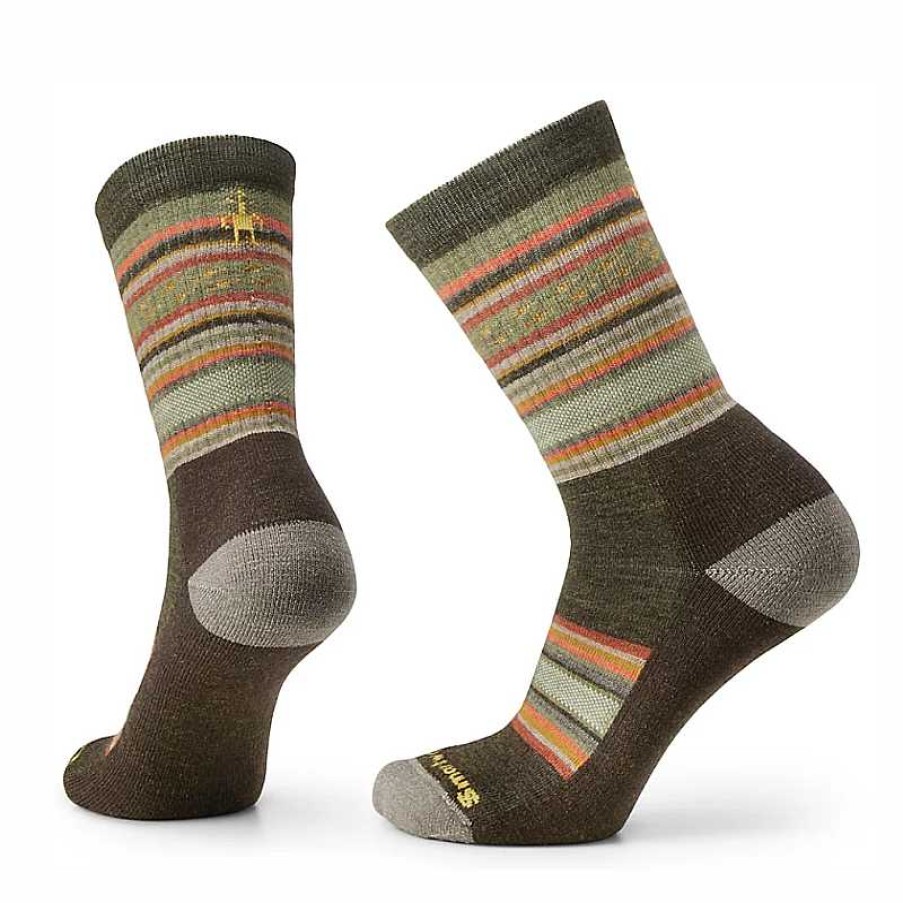 Accessories Smartwool | Smartwool Regarita Light Cushion Crew Socks - Military Olive