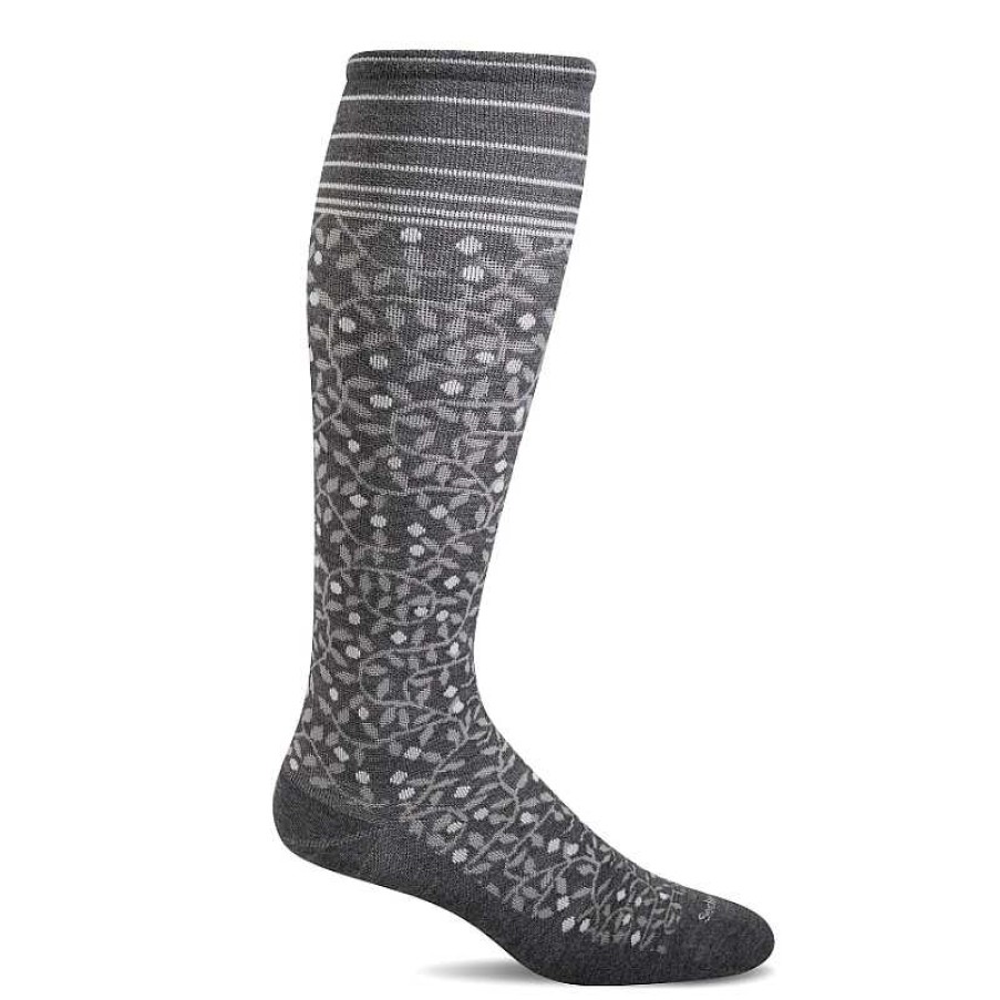 Accessories Sockwell | Women'S Sockwell New Leaf - Charcoal