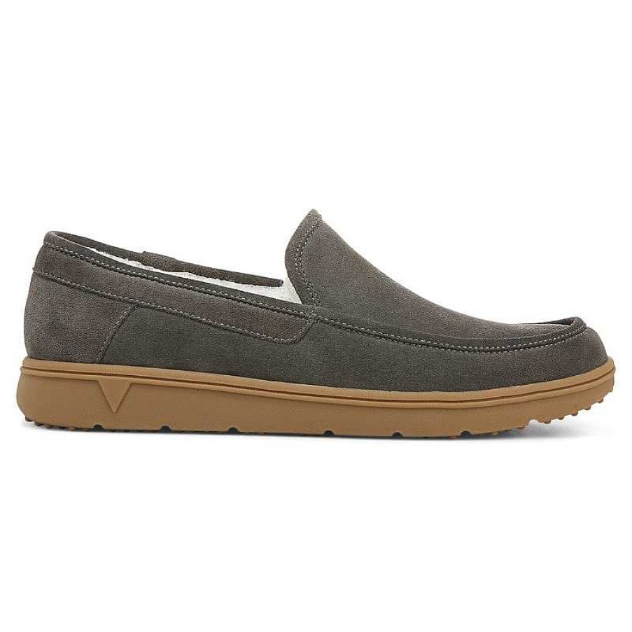 Men Vionic | Men'S Vionic Gustavo Slipper Greige