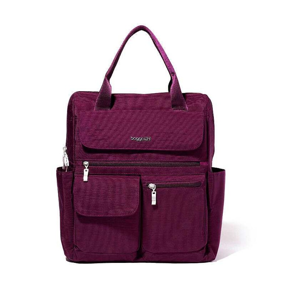 Accessories Baggallini | Baggallini Modern Everywhere Laptop Backpack Mulberry