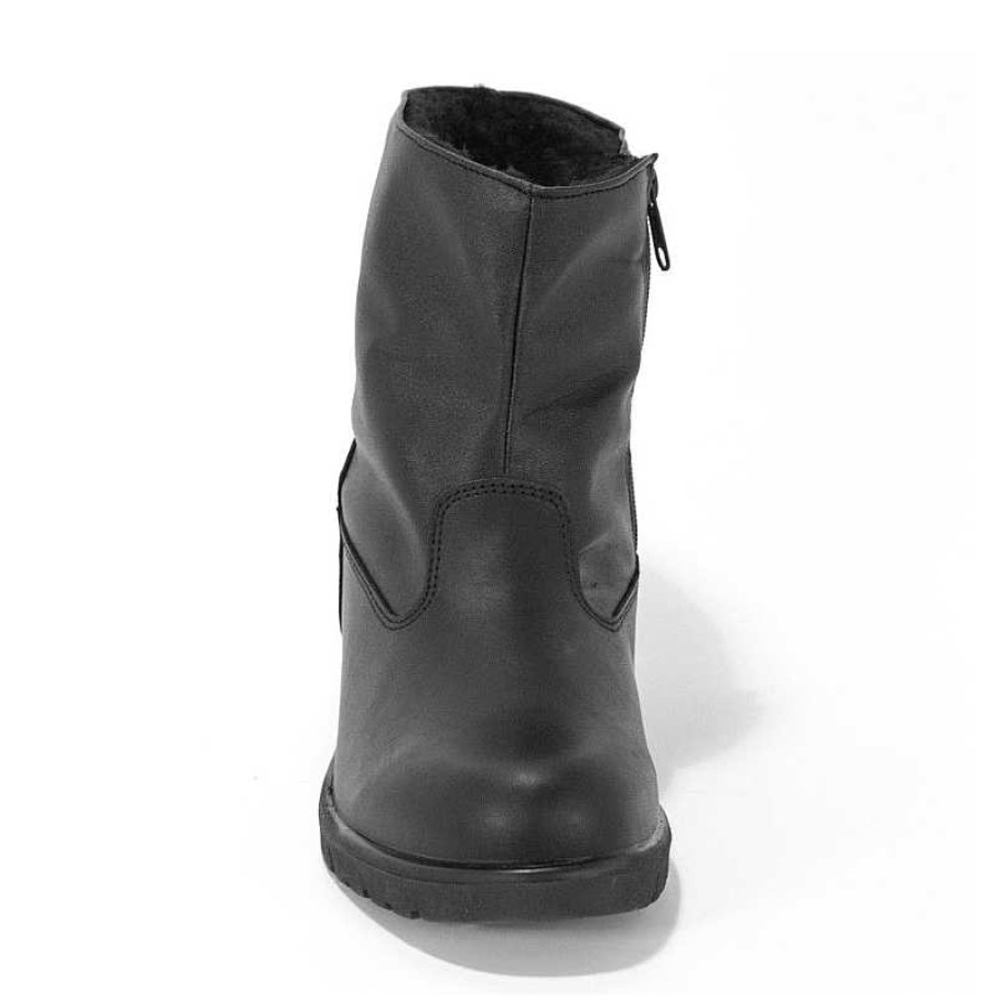 Men Toe Warmers | Men'S Toe Warmers Track Winter Boot - Black