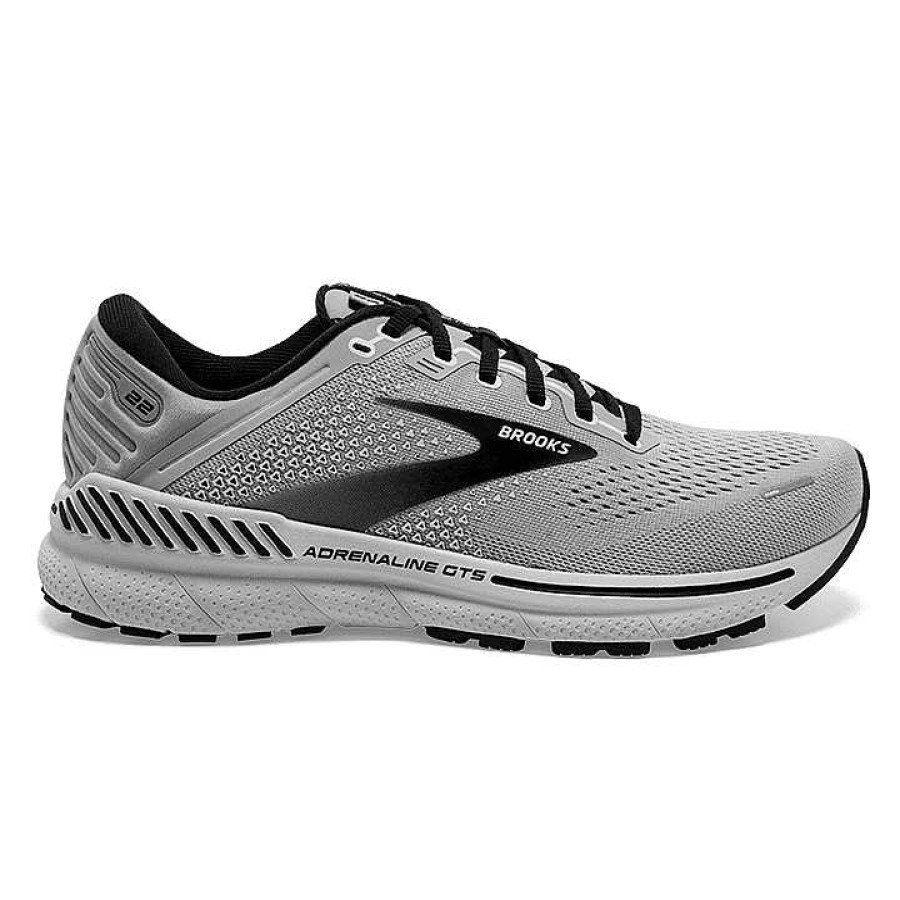 Men Brooks Running | Men'S Brooks Adrenaline Gts 22 - Alloy|Grey|Black (012)