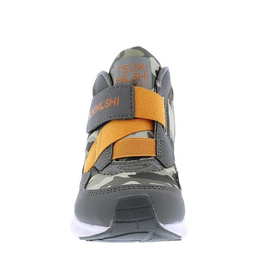 Kids Tsukihoshi | Kids' Tsukihoshi Tokyo Waterproof Sizes 1-13.5 - Grey/Camo