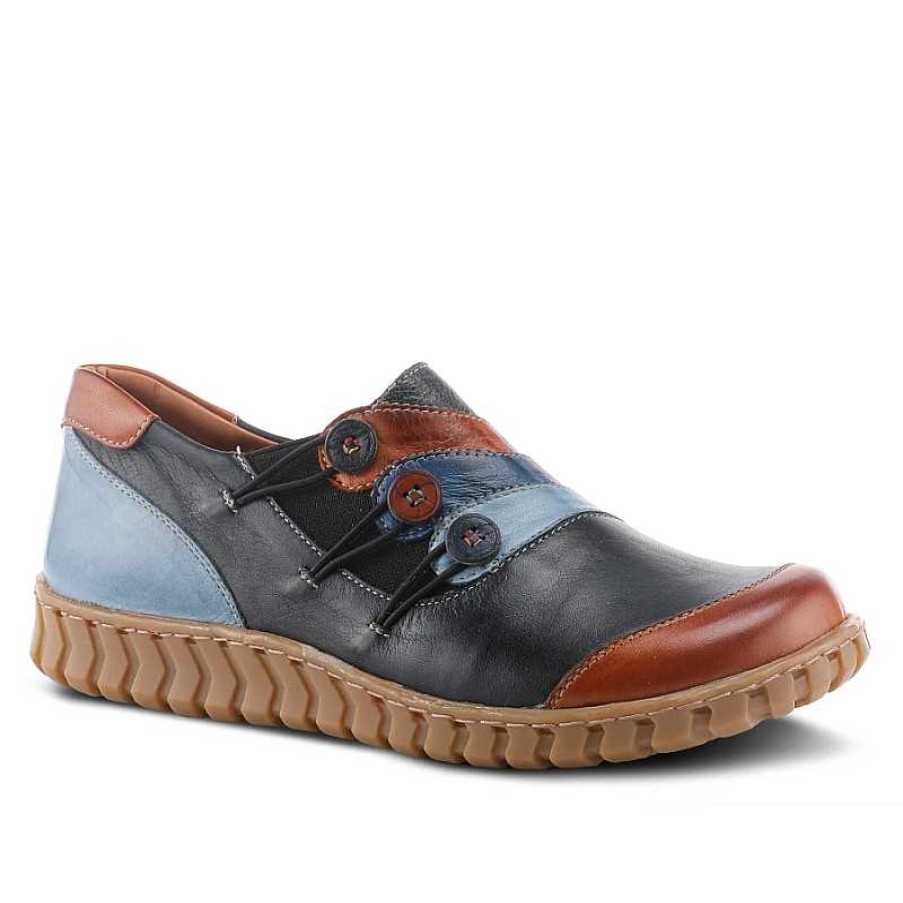 Women Spring Step | Women'S Spring Step Neeta - Navy Multi