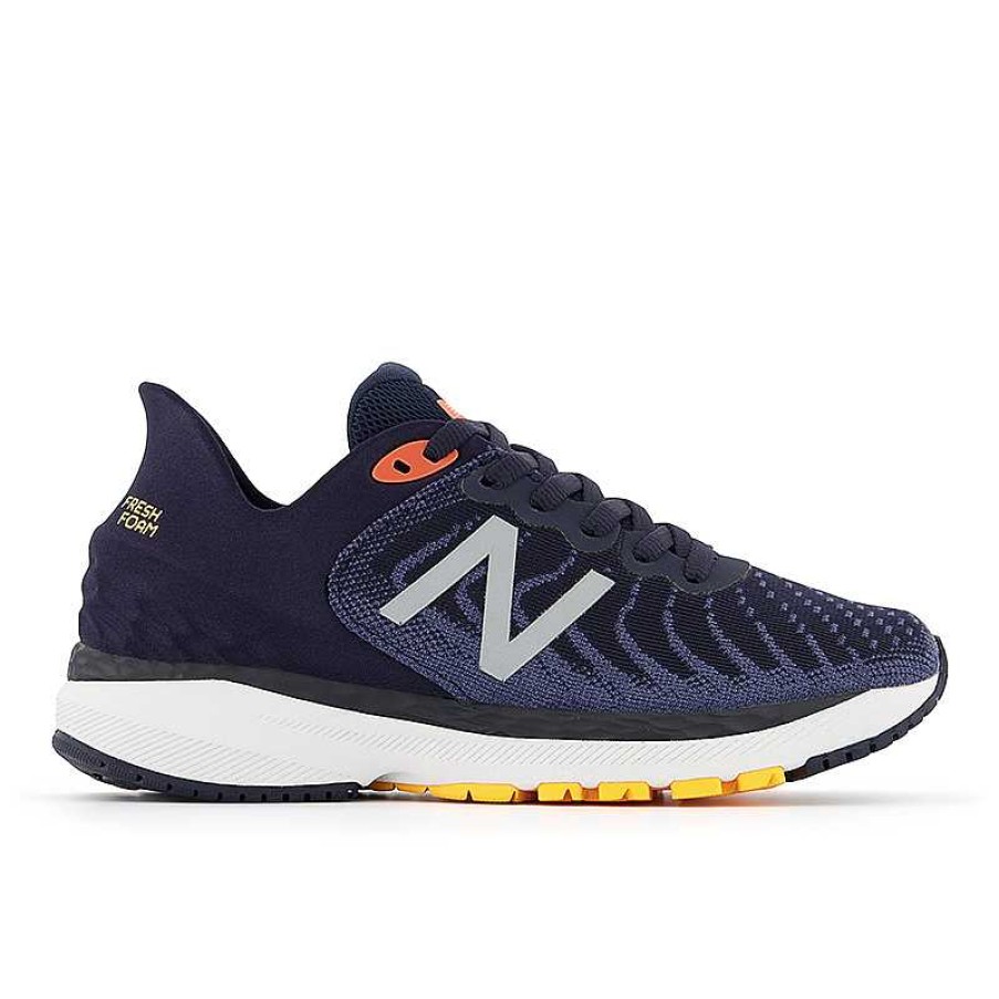 Kids New Balance | Kids' New Balance Fresh Foam 860V11 Sizes 10.5-7 Spring Tide/Eclipse/Vibrant Orange