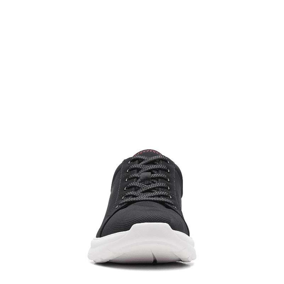 Women Clarks | Women'S Clarks Ezera Lace - Black Textile Combination