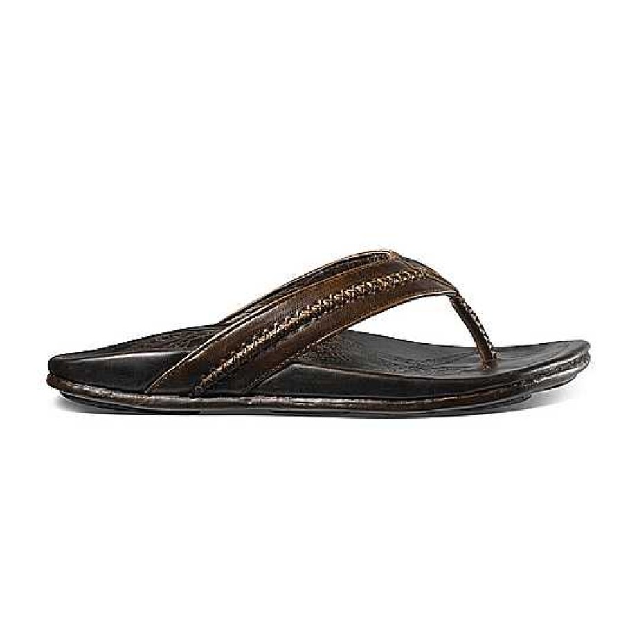 Men OluKai | Men'S Olukai Mea Ola Dark - Java