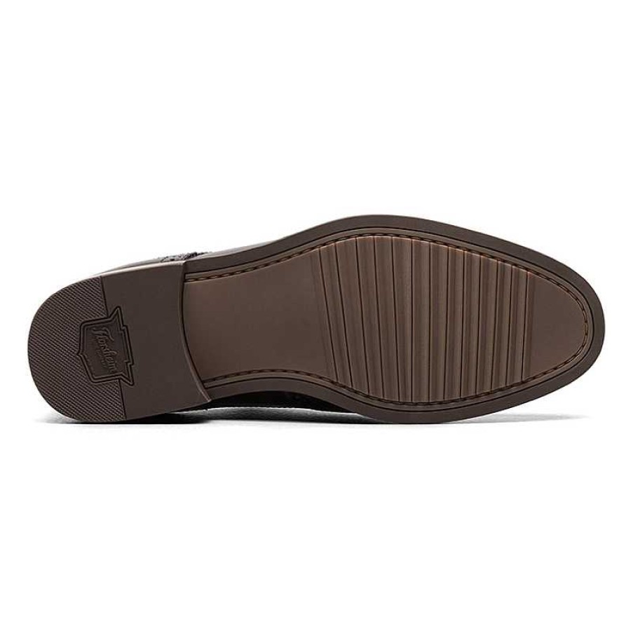 Men Florsheim | Men'S Florsheim Rucci Moc Slip On - Black