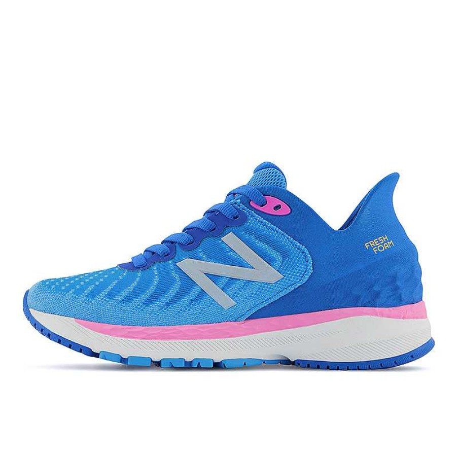 Kids New Balance | Kids' New Balance Fresh Foam 860V11 Sizes 10.5-7 - Vibrant Sky|Vibrant Pink