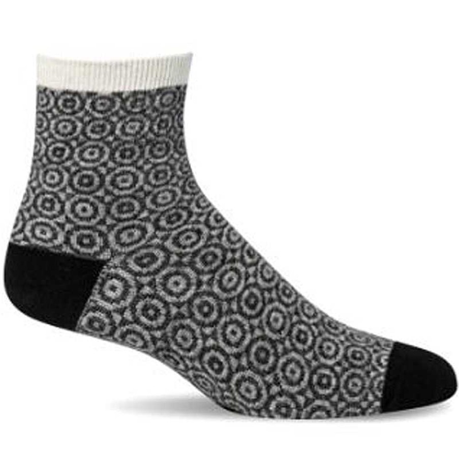 Accessories Sockwell | Women'S Sockwell Optic Dot Sock - Light Grey