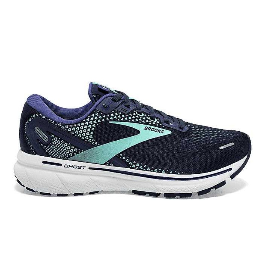 Women Brooks Running | Women'S Brooks Ghost 14 - Peacoat/Navy (446)