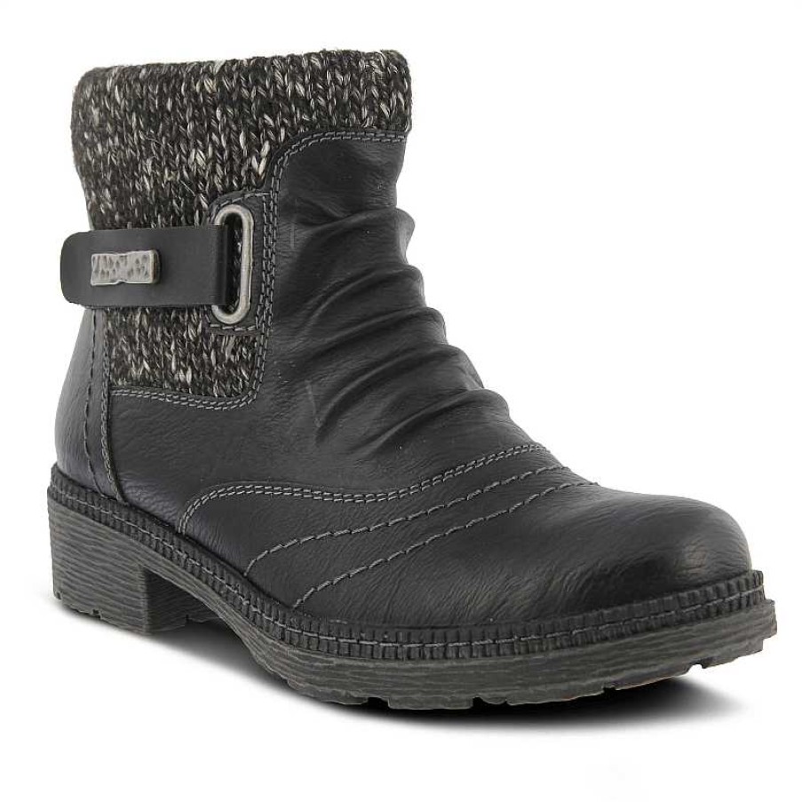 Women Spring Step | Women'S Spring Step Citrine - Black