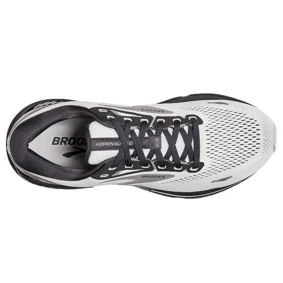 Men Brooks Running | Men'S Brooks Adrenaline Gts 23 - Oyster/Ebony/Alloy