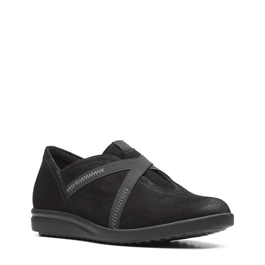 Women Clarks | Women'S Clarks Tamzen Step - Black