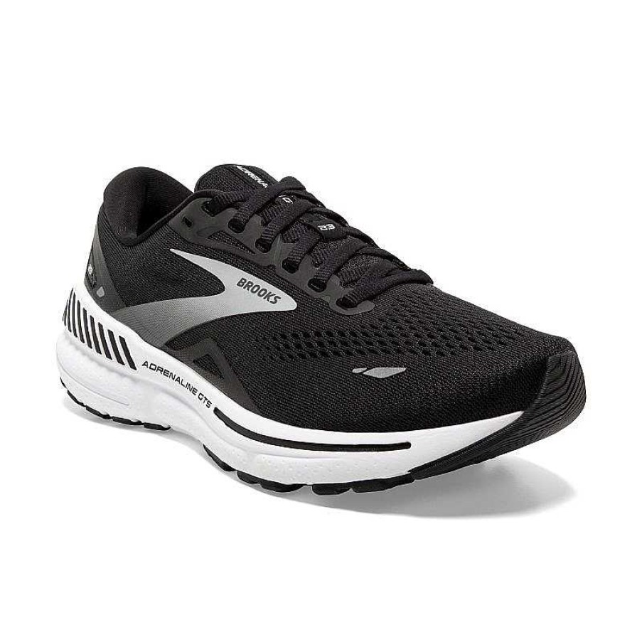 Women Brooks Running | Women'S Brooks Adrenaline Gts 23 Black/White