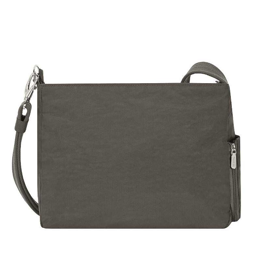 Accessories Travelon | Travelon Essentials Pocket Crossbody Smoke