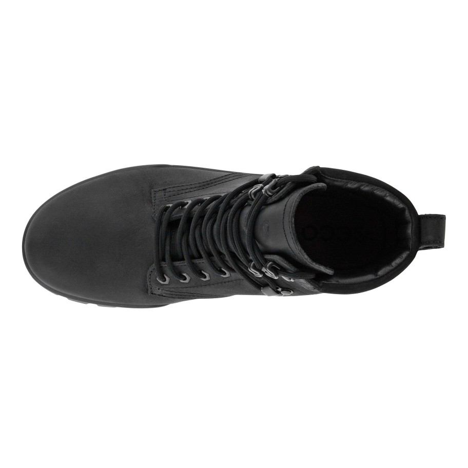 Men ECCO | Men'S Ecco Track 25 Plain Boot - Black