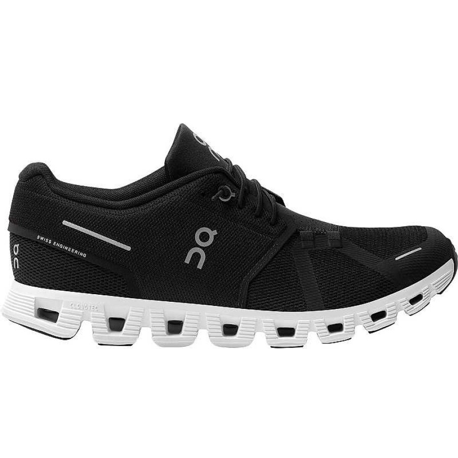 Men On Cloud | Men'S On Running Cloud 5 - Black/White