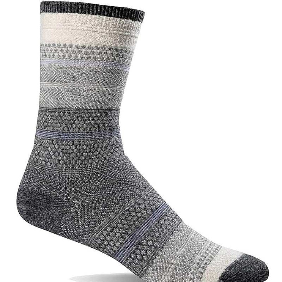 Accessories Sockwell | Sockwell Jasmin Crew Socks - Charcoal