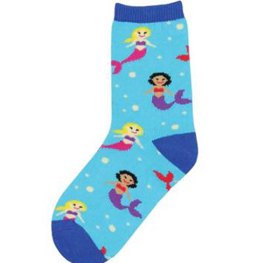 Kids Socksmith | Kids' Socksmith Mermaid You Look - Size 4-7 Years - Blue Lagoon