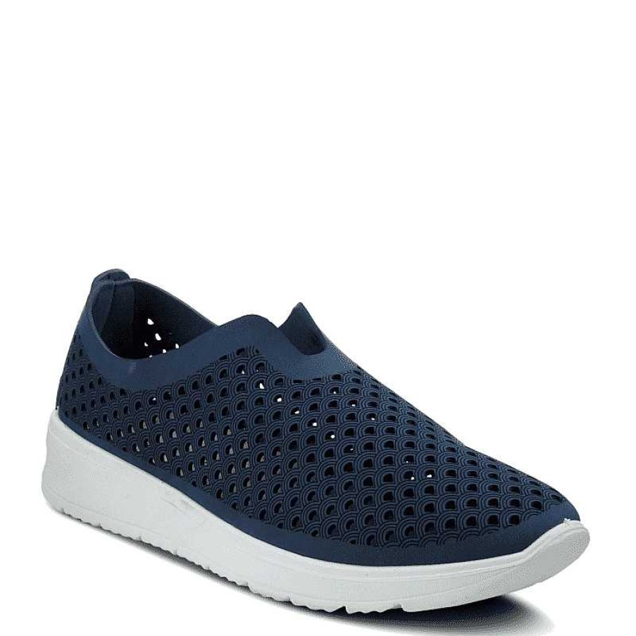 Women Flexus | Women'S Spring Step Flexus Centrics Slip-On - Navy