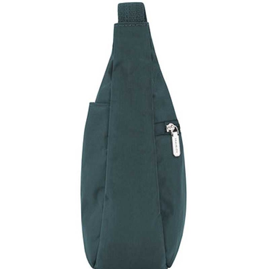 Accessories Travelon | Travelon Anti-Theft East-West Small Hobo Bag Peacock