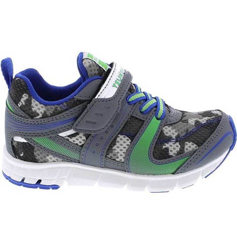 Kids Tsukihoshi | Kids' Tsukihoshi Velocity Size 8.5-4 - Grey/Camo