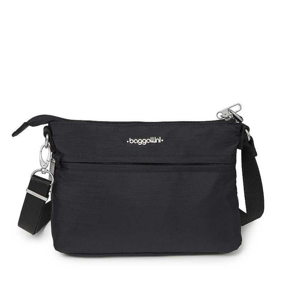 Accessories Baggallini | Baggallini Memento Crossbody Black