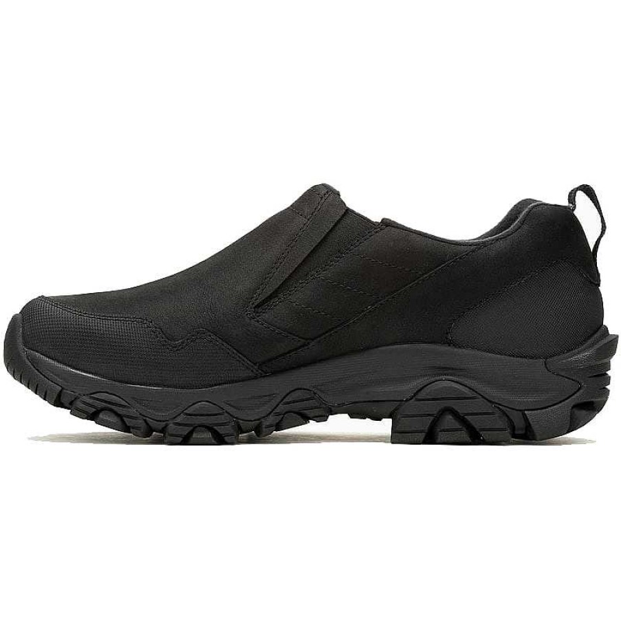 Men Merrell | Men'S Merrell Coldpack 3 Thermo Moc Waterproof Black