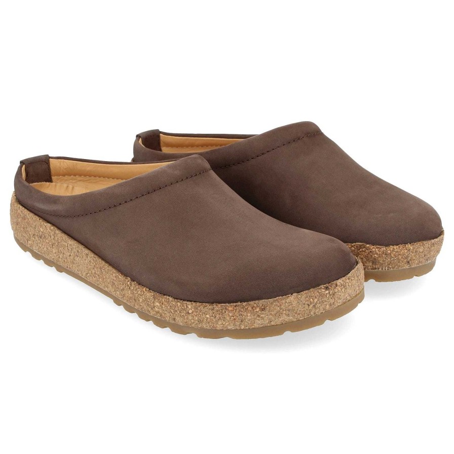 Men Haflinger | Men'S Haflinger Phillip Slipper - Mocca