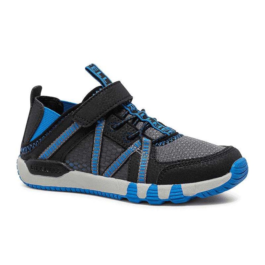 Kids Merrell | Kids' Merrell Hydro Free Roam Size 1-3 Black/Blue