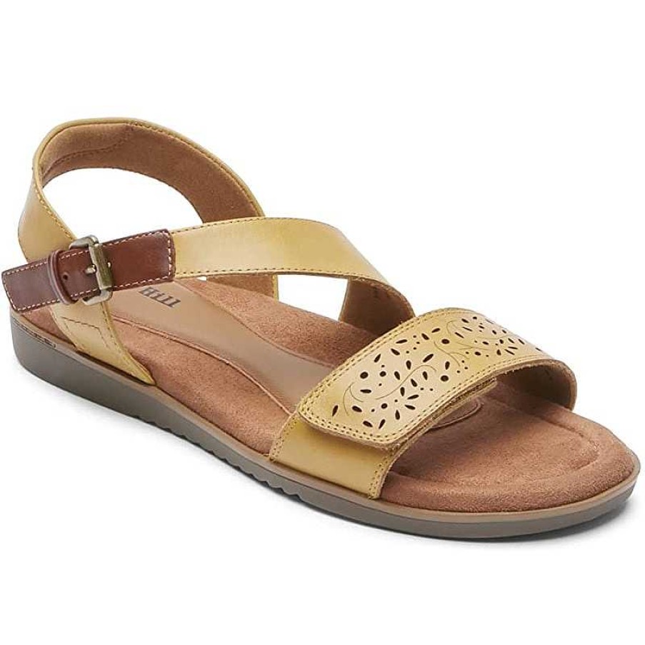 Women Cobb Hill | Women'S Cobb Hill Zion 2 Piece - Sweet Corn Leather