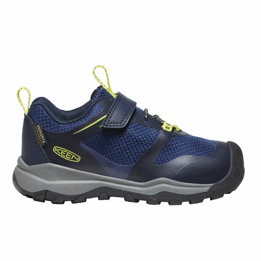 Kids Keen | Kids' Keen Wanduro Low Waterproof Sizes 8-13 Sky Captain/Evening Primrose